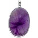 Star Amethyst Anhänger Silber 925 violetter Edelstein 55ct