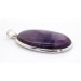 Star Amethyst Anhänger Silber 925 violetter Edelstein 55ct