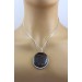 Copper Dolomite Anhänger Silber 925 brauner Edelstein 95ct