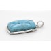 Larimar Anhänger Silber 925 himmelblauer Edelstein 40ct