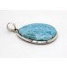 Larimar Anhänger Silber 925 himmelblauer Edelstein 30ct