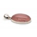 Rosenquarz Anhänger Silber 925 rosa Edelstein 30ct
