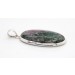 Cobalt Calcit Anhänger Silber 925 grün rosa Edelstein 30ct