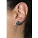 Labradorit Ohrstecker Silber 925 blaue Edelsteine 7.5ct