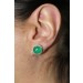 Aventurin Ohrstecker Silber 925 grüne Edelsteine 7.5ct
