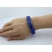 Lapislazuli Armband flexibel gold azurblaue Edelsteine