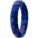 Lapislazuli Armband flexibel gold azurblaue Edelsteine