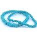 Türkis Armband Set hellblaue Natur Edelsteine flexibel