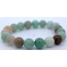 Jade Armband Set hellgrün-rose-grasgrüne Natur Edelsteine flexibel