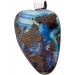Opal Anhänger Silber 925 Natur Boulderopal Edelstein