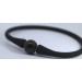 Schörl Armband Silikon schwarzer Natur Edelstein
