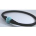 Larimar Armband Silikon himmelblauer Natur Edelstein