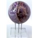 Amethyst Kugel Geode lila Naturedelstein handgeschnitzt
