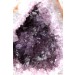 Amethyst Druse Kristallstufe Uruguay Bergkristall dunkel lila Kristalle