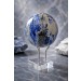 Sodalith Kugel 70mm azurblau weißer Edelstein 2510ct