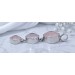 Rosenquarz Anhänger Silber 925 nat. rosa Rosenquarz 4.8ct