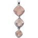 Rosenquarz Anhänger Silber 925 nat. rosa Rosenquarz 4.8ct