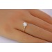 Verlobungsring Gold 585 14K Lab Grown Diamant 1.0ct