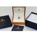 Faberge Medaillon Victor Mayer Gold 750 18K Brillanten Antikschmuck