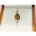 Faberge Medaillon Victor Mayer Gold 750 18K Brillanten Antikschmuck