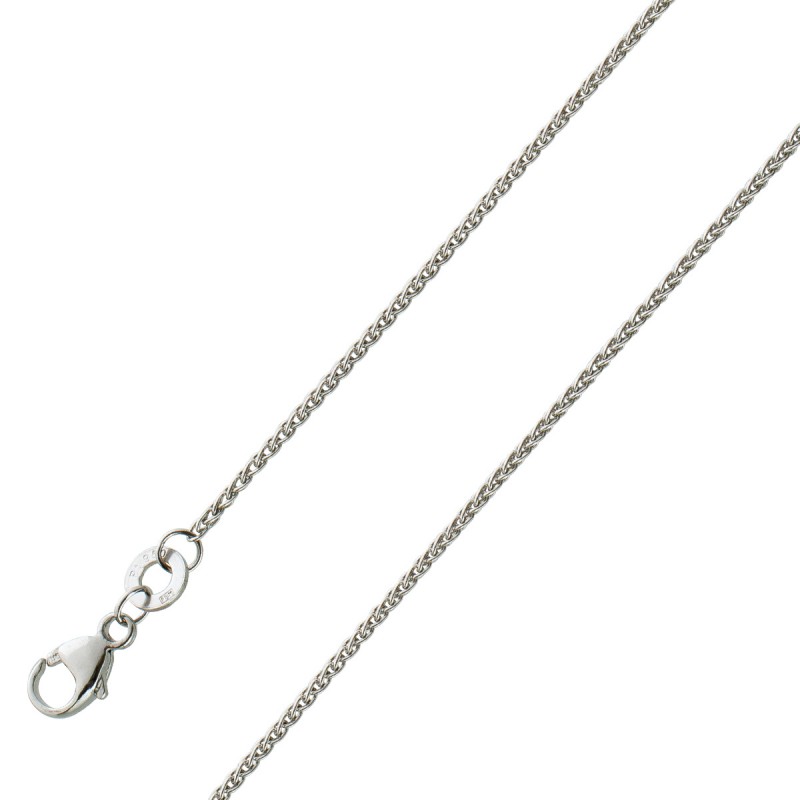 Kette Gold 45 Cm 14K Gelbgold Seilkette – 3mm Stark, Massiv Und Italienisch, In Verschiedenen Längen Massiv Gold Seilkette